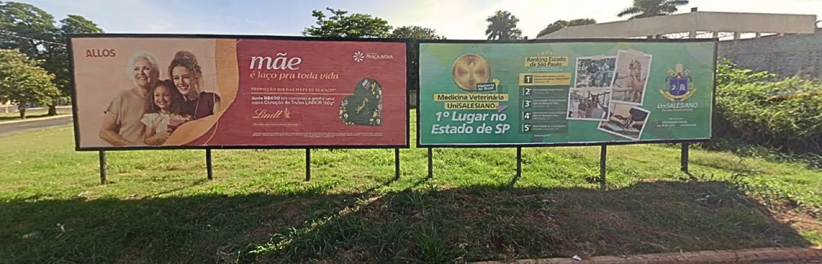 Referência visual do trecho Rodovia Marechal Rondon Km (Birigui)